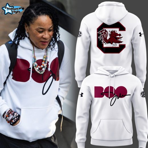 South Carolina Gamecocks x Dawn Staley 2026 Boo Statement Hoodie – Championship Collection