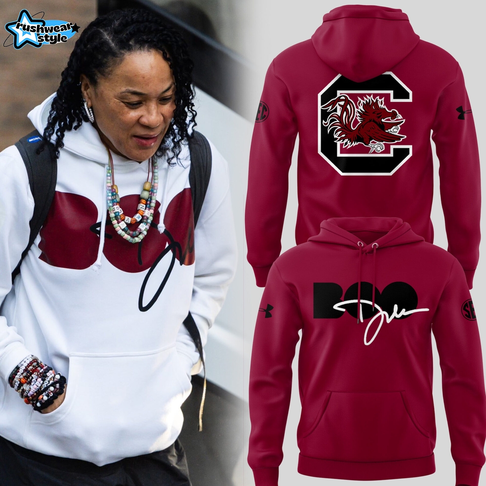 South Carolina Gamecocks x Dawn Staley 2026 Boo Statement Hoodie – Championship Collection South Carolina Gamecocks x Dawn Staley 2026 Boo Statement Hoodie – Championship Collection
