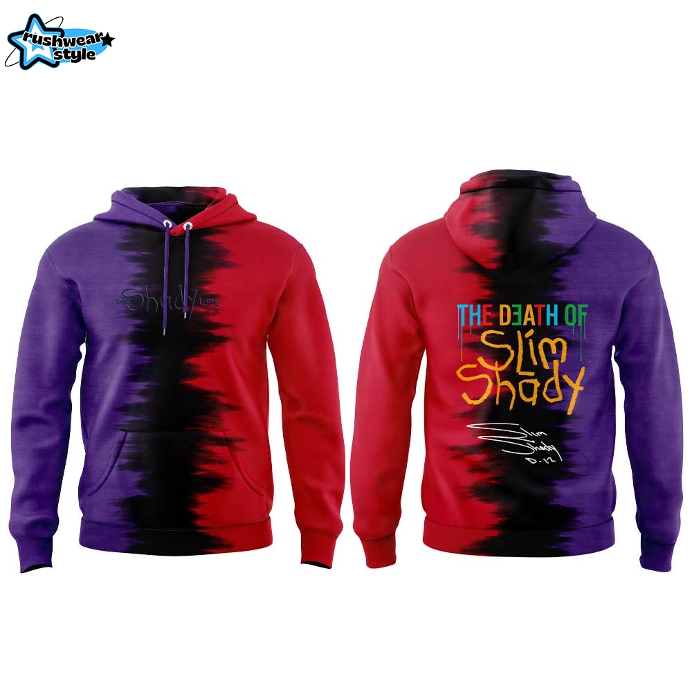 The Slim Shady LP & The Death of Slim Shady Limited Graphic Hoodie Version 2 The Slim Shady LP & The Death of Slim Shady Limited Graphic Hoodie Version 2