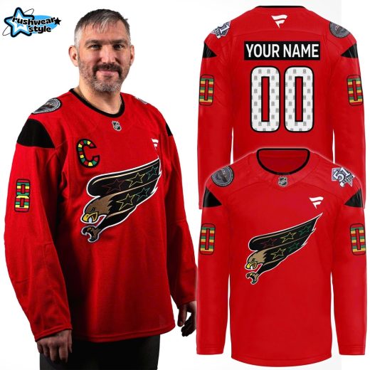 Washington Capitals Black History Auction 2026 Hockey Jersey – Special Edition