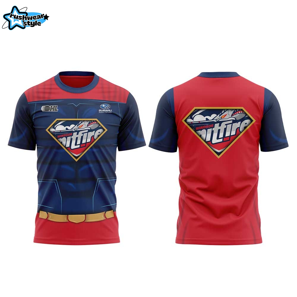 Windsor Pro Hockey Super Hero Night 2026 Fan T-Shirt Windsor Pro Hockey Super Hero Night 2026 Fan T-Shirt