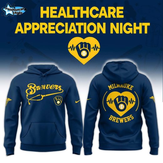 2026 Milwaukee Brewers Healthcare Appreciation Night Limited Outfit – Hoodie, Jogger & Cap