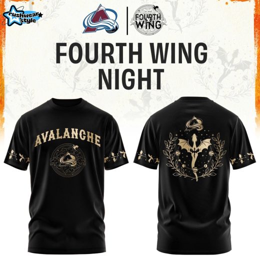’26 Colorado Avalanche Fourth Wings Night Limited Edition Tshirt | Jogger | Cap