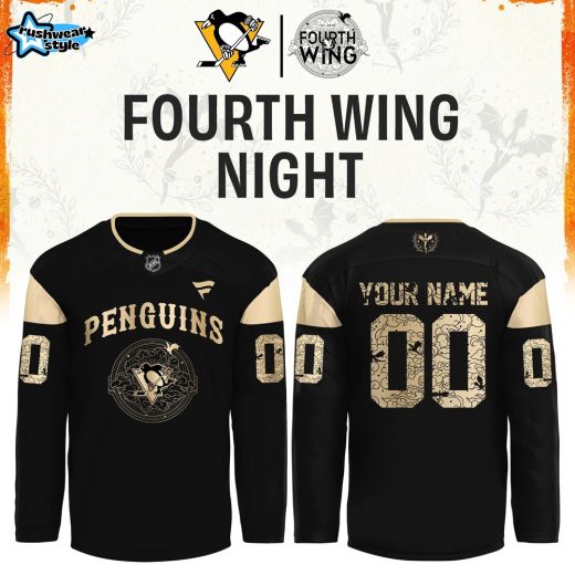 ’26 Pittsburgh Penguins Fourth Wings Night Hockey Limited Edition Jersey