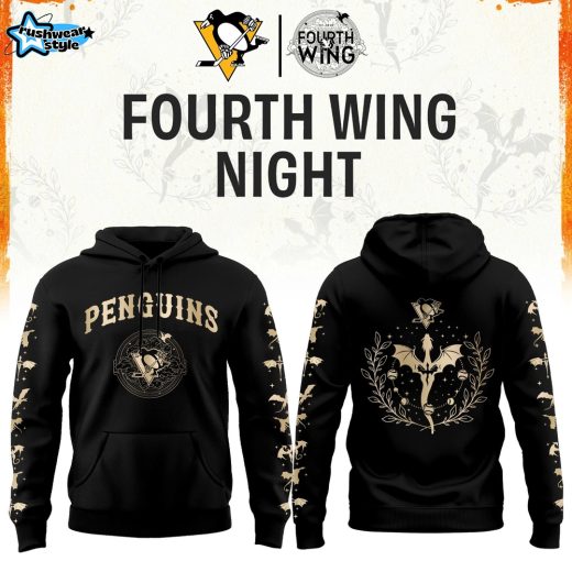 ’26 Pittsburgh Penguins Fourth Wings Night Limited Edition Hoodie | Jogger | Cap