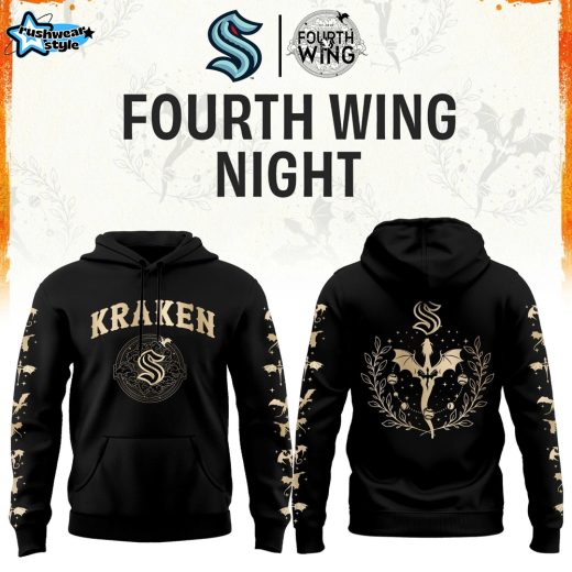 ’26 Seattle Kraken Fourth Wings Night Limited Edition Hoodie | Jogger | Cap