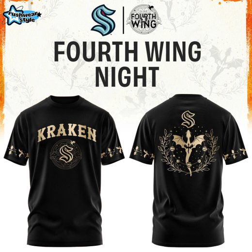 ’26 Seattle Kraken Fourth Wings Night Limited Edition T-Shirt | Jogger | Cap