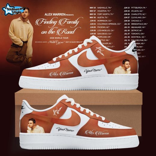 Alex Warren Finding Family On The Road 2026 Limited Shoes