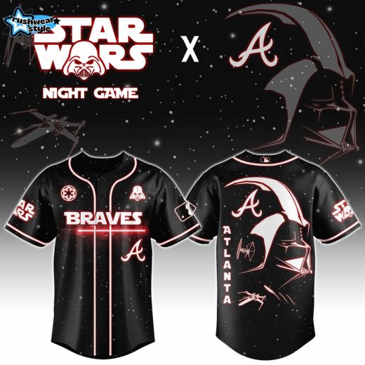 Atlanta Braves – Dark Vander Star War Limited Editions Jersey