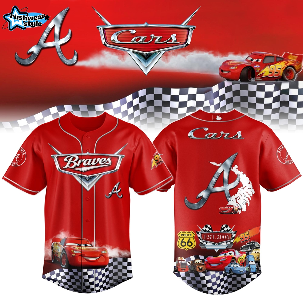 Atlanta Braves Special Cars 20th Anniversary Limited Edition Jersey Atlanta Braves Special Cars 20th Anniversary Limited Edition Jersey
