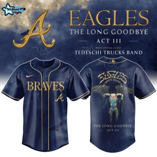 Atlanta Braves x ‘The Long Goodbye’ Final Tour Baseball Jersey – Litmied Edition