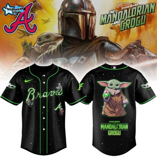 Atlanta Braves x The Mandalorian & Grogu Jersey Limited Edition + Selling Out Fast