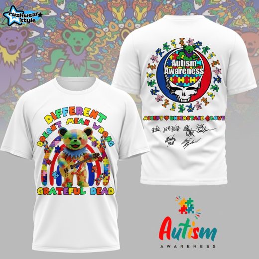 Autism Awareness 2026 Official Grateful Dead Supporter T-Shirt