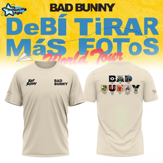 BAD BUNNY – DeBÍ TiRAR MáS FoToS 3D Concert T-Shirt 2026 Ver4