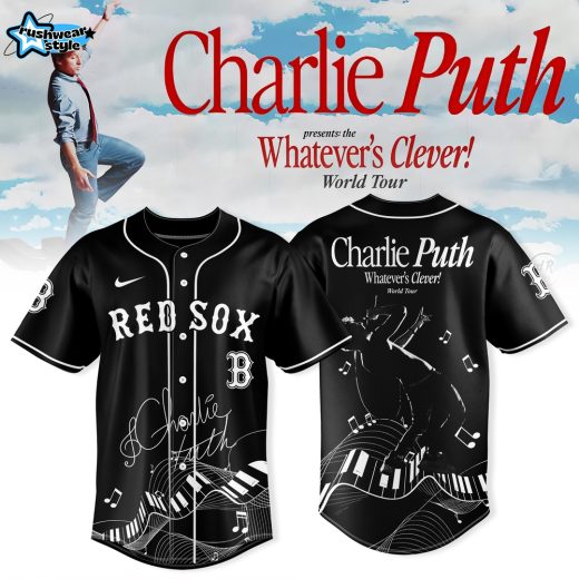BRS x Charlie Puth Whatever’s Clever! World Tour Black Jersey