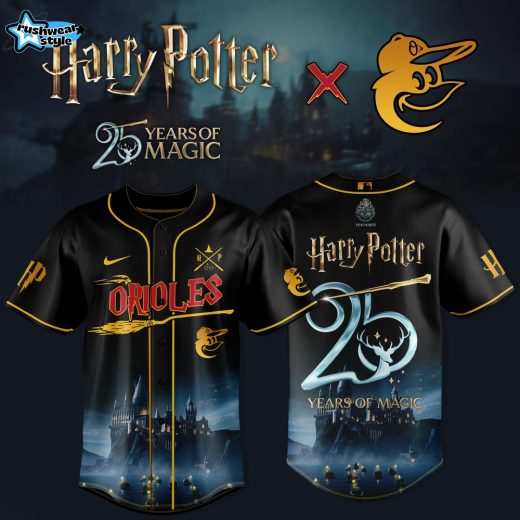 Baltimore Orioles Harry Potter 25 Years of Magic Special Baseball Jersey