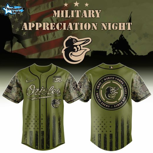 Baltimore Orioles – Military 2026 Limited Editions Jersey