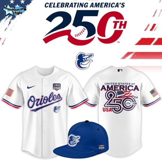 Baltimore Orioles USA 250th Anniversary Limited Baseball Jersey