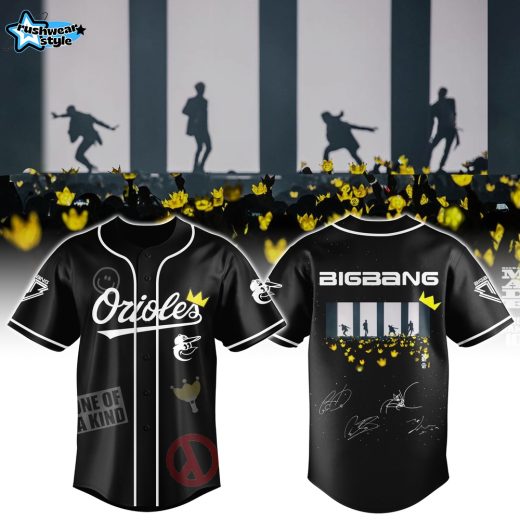 Baltimore Orioles x BigBang The World Tour 2026 Jersey Limited Edition