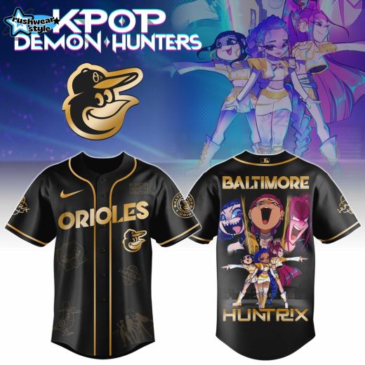 Baltimore Orioles x “Golden” Kpop Hunter Demon Jersey Limited Edition + Selling Out Fast