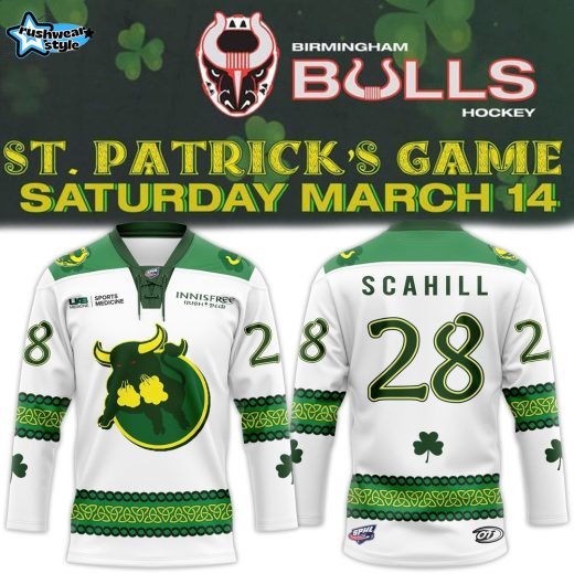 Birmingham Bulls 2026 Connor Scahil Jersey