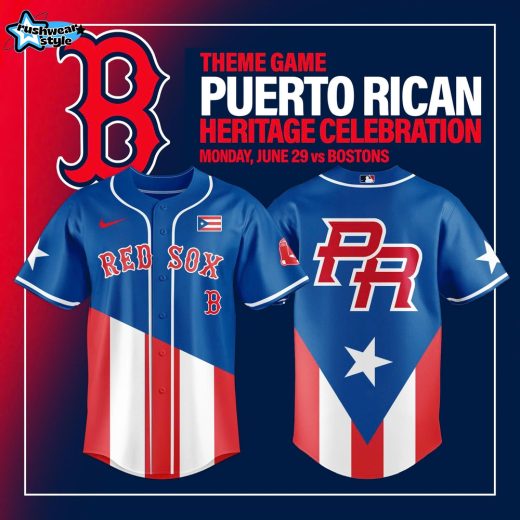Boston Red Sox Puerto Rican Heritage Celebration 2026 Limited Editions Jersey