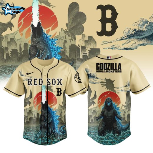 Boston Red Sox Special Godzilla The King of Monsters Limited Edition Jersey