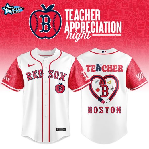 Boston Red Sox Teacher Appreciation Night 2026 Limited Edition Jersey