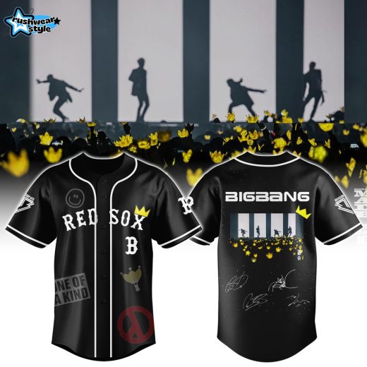 Boston Red Sox x BigBang The World Tour 2026 Jersey Limited Edition