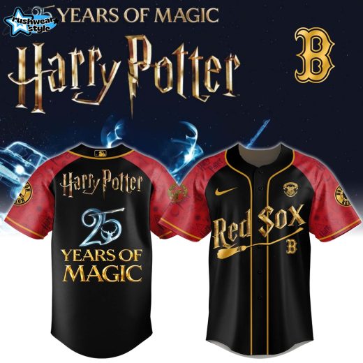 Boston Red Sox x Harry Potter 25 Years of Magic Game Night 2026 Jersey Limited Edition Selling Out Fast Ver2