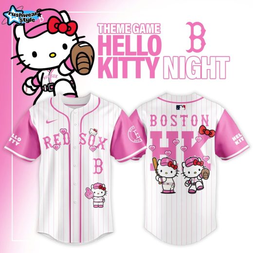 Boston Red Sox x Hello Kitty Night 2026 Limited Editions Jersey