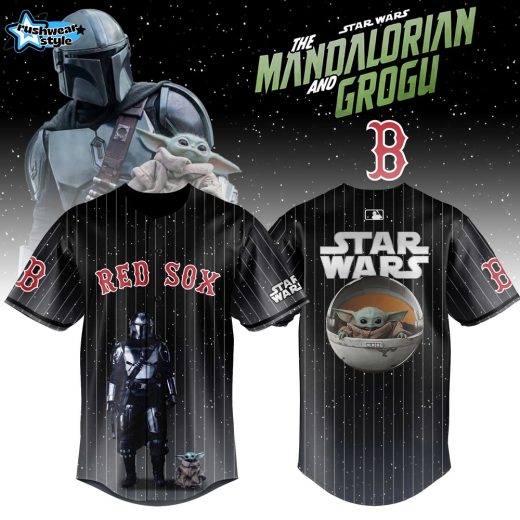 Boston Red Sox x Star Wars The Mandalorian & Grogu 2026 Limited Edition Jersey