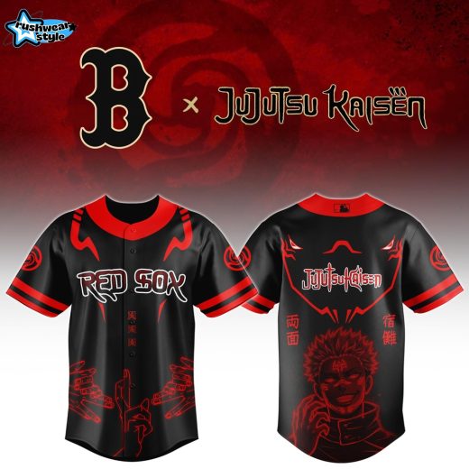 Boston Red Sox x Sukuna Cursed Energy Jersey