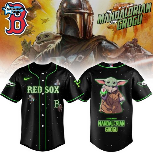 Boston Red Sox x The Mandalorian & Grogu Jersey Limited Edition + Selling Out Fast