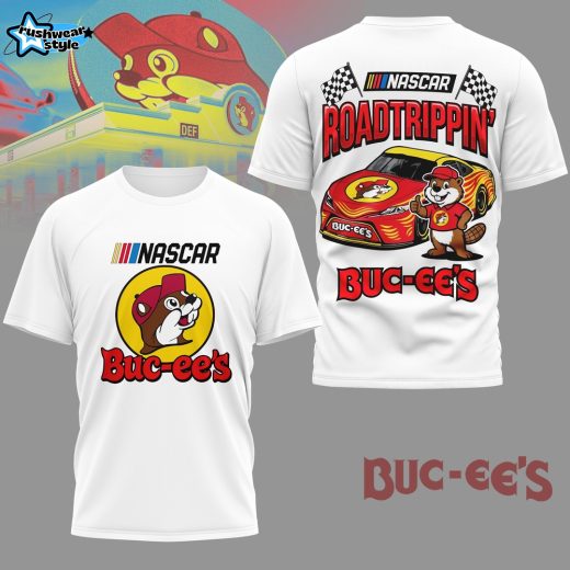 Buc-ee's NASCAR Roadtrippin' Racing Beaver T-shirt