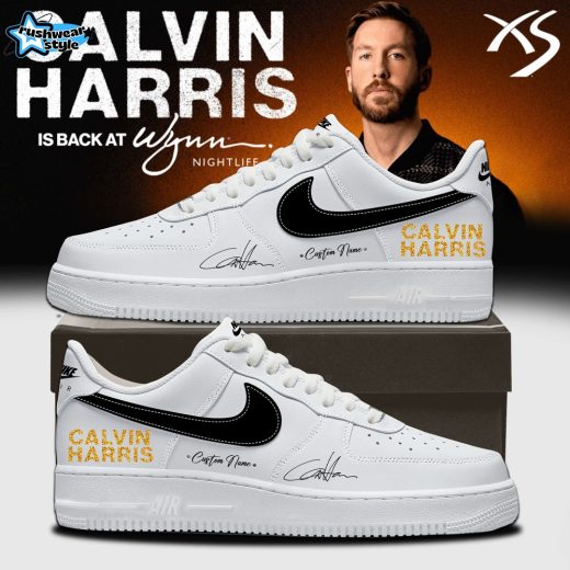 Calvin Harris I’m Back Limited Drop White Trainers