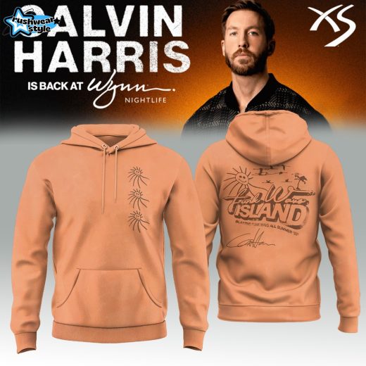 Calvin Harris I’m Back Signature Orange Pullover Hoodie