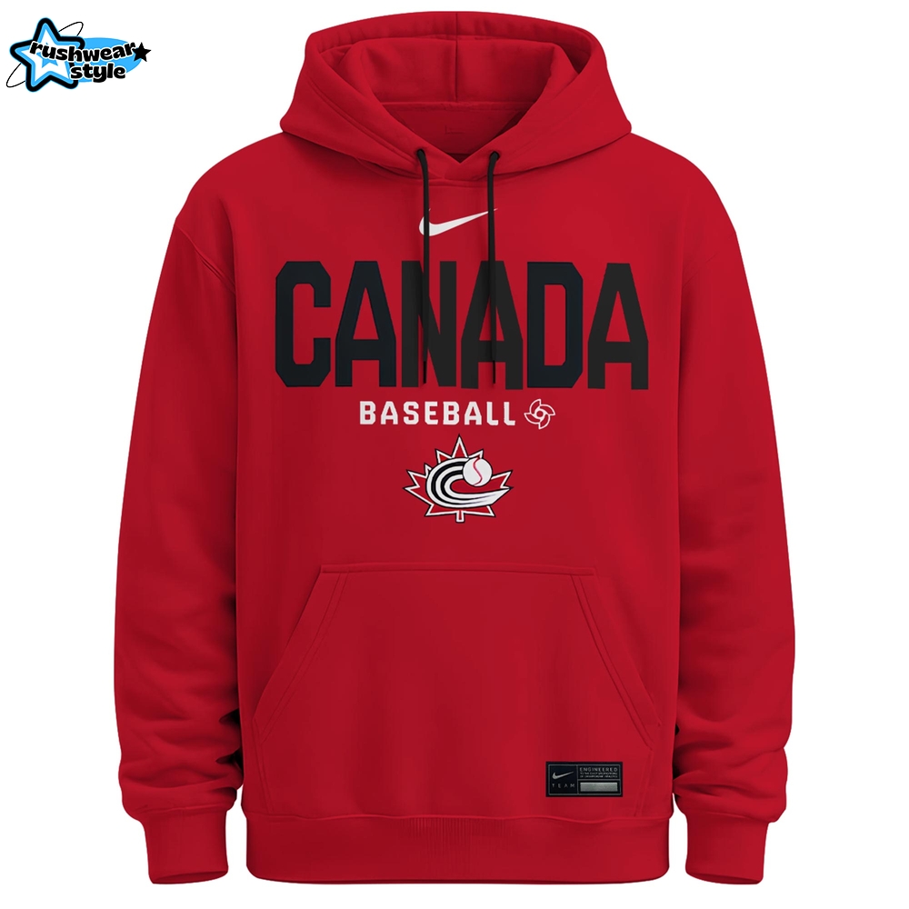 Canada national baseball team 2026 Limited Edition Red Fan Hoodie Canada national baseball team 2026 Limited Edition Red Fan Hoodie