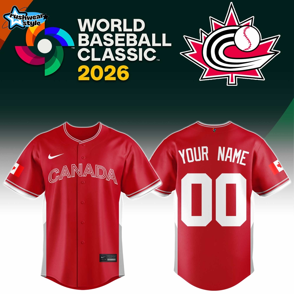 Canada national baseball team World Baseball Classic 2026 Limited Red Edition Jersey Canada national baseball team World Baseball Classic 2026 Limited Red Edition Jersey