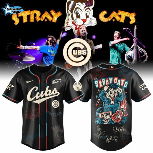 Chicago Cubs Special Stray Cats US Tour 2026 Limited Edition Jersey