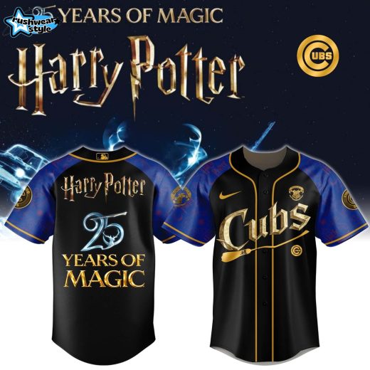 Chicago Cubs x Harry Potter 25 Years of Magic Game Night 2026 Jersey Limited Edition Selling Out Fast Ver2