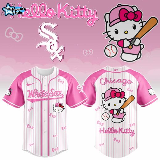 Chicago White Sox Hello Kitty 2026 Limited Edition MLB Jersey Ver 2