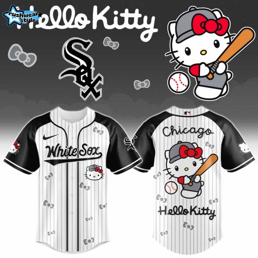 Chicago White Sox Hello Kitty 2026 Special Edition Baseball Jersey