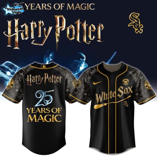 Chicago White Sox x Harry Potter 25 Years of Magic Game Night 2026 Jersey Limited Edition Selling Out Fast Ver2