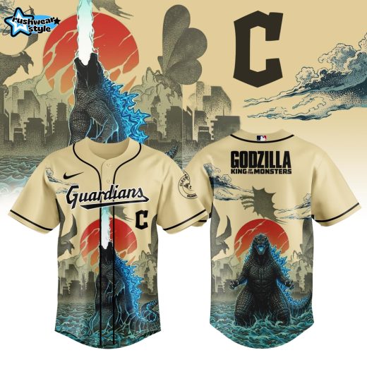 Cleveland Guardians Special Godzilla The King of Monsters Limited Edition Jersey