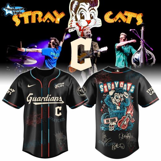 Cleveland Guardians Special Stray Cats US Tour 2026 Limited Edition Jersey