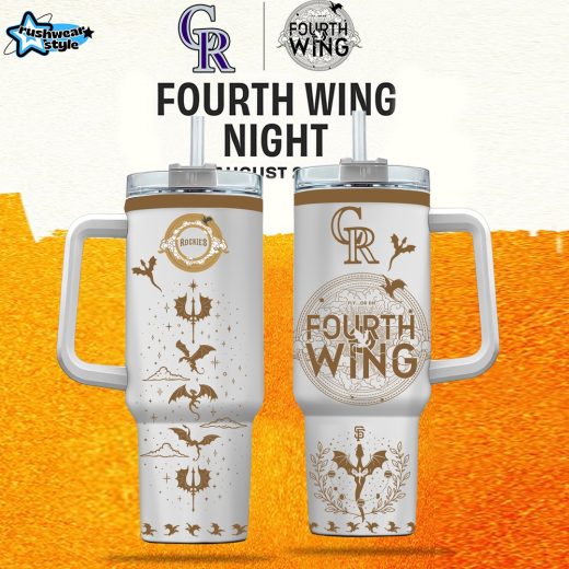 Colorado Rockies MLB x Fourth Wing Tumbler