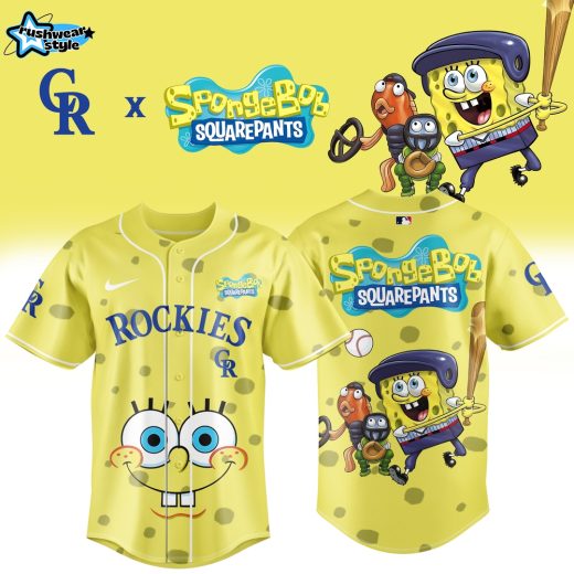 Colorado Rockies MLB x SpongeBob SquarePants 2026 Edition Jersey