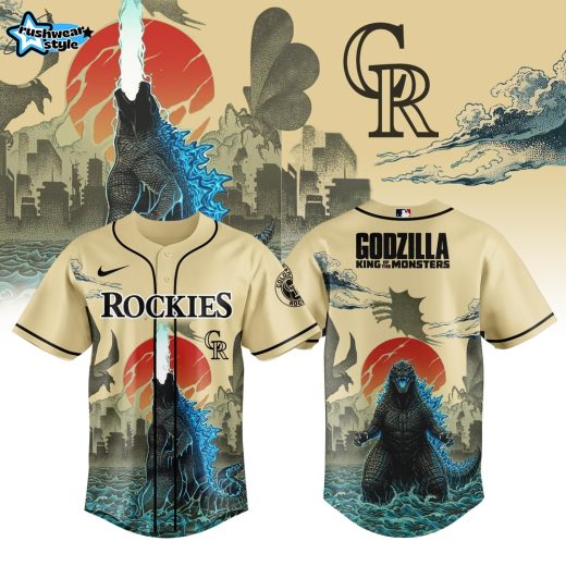 Colorado Rockies Special Godzilla The King of Monsters Limited Edition Jersey