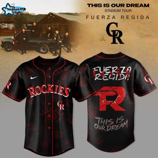 Colorado Rockies x Fuerza Regida This Is Our Dream Tour 2026 Limited Jersey